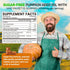 Gummies 60 Pumpkin Seed Oil with Saw Palmetto, Pumpkin Seed Oil Extract for Hair Growth & Prostate Health, Cold-Pressed