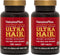Natures Plus Ultra Hair - 120 Sustained Release Mini Tablets, Pack of 2 for Healthy Hair Growth