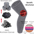 Knee Warmers, Long Cotton Knee Sleeves for Joint Pain Relief, Circulation Improvement for Arthritis Knees