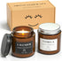 NORVENCE Scented Candles Gift Set, Stress Relief Candles for Home, Premium Soy