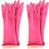(2 Pair) Kids Reusable Waterproof Hand Protection Gloves - Rubber Latex for Dishwashing, Cleaning, Painting