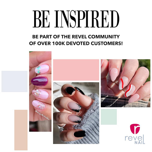 Revel Nail Dip Powder - Light Pink Nail Powder for DIY, Professional Dipping Powder & Nail Art Supplies, 1 Oz