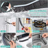 Slots(5pcs) Crevice Cleaning Brush,New Multifunctional Gap Cleaning Brush Tool,Thin Scrub Brush Hard-Bristled Gap Scrub