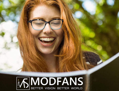 MODFANS Women Reading Glasses 3.0, 4 Pair Stylish Ladies Readers with Comfort Spring Hinge, Pouch Included