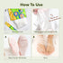 Purederm Shiny & Soft Foot Peeling Mask (3 pack) for Smooth Baby Skin, Exfoliating Calluses