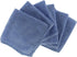 Shaxon Ultra Absorbent Microfiber Cleaning Cloths, 6 Pack, Blue, 12 x 12 Inches