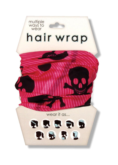 Spoontiques Multifunctional Hair and Face Wraps - Bandanna, Headband, Scarf, Neck Gaiter, Balaclava - Skulls