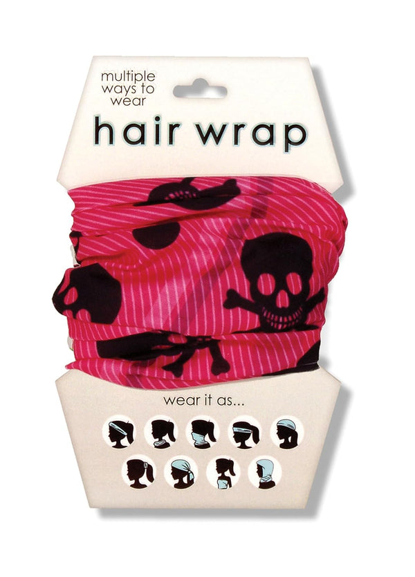 Spoontiques Multifunctional Hair and Face Wraps - Bandanna, Headband, Scarf, Neck Gaiter, Balaclava - Skulls