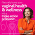 Immune 30-Count Florajen Womens Triple-Action Probiotic, Prebiotic + Probiotic + Cranberry for Vaginal, Digestive