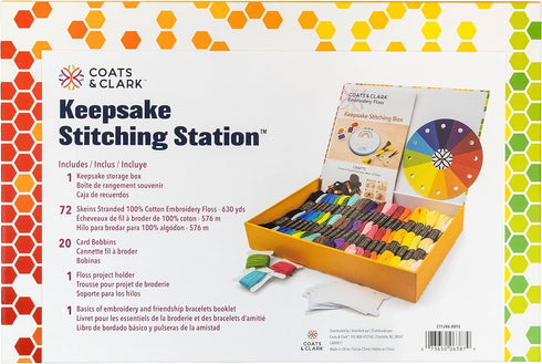 Coats & Clark Keepsake Floss Box, Floss Box
