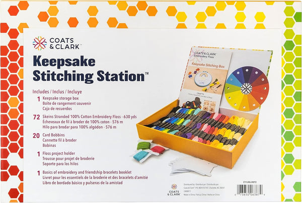 Coats & Clark Keepsake Floss Box, Floss Box
