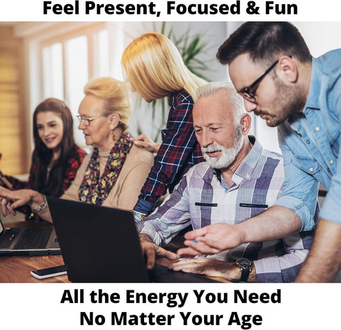 Happy Healthy Hippie Natural Energy Pills, Caffeine Free, 60 Pills for Energy and Metabolism