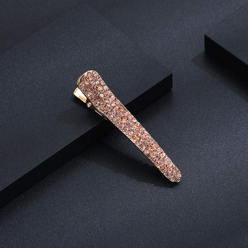 Ruihfas 8 Pcs Pearls Rhinestone Alligator Hair Clips, Duckbill Hairpins for Women and Girls Hair Styling Tools