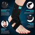 Welnove Foot Drop Support Brace, AFO Ankle Stabilizer for Improved Walking, Aiding Foot Control in Cases of Drop Foot