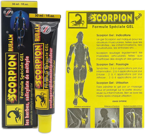 KONGDY 3 Pcs Scorpion Cream, Extra Strength Cream, 30 ml/Tube (3 oz)