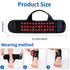 Settings Cordless Ankle Heating Pad, Red Light Ankle Massager for Pain Relief, Foot Heating Pad for Left Right Feet