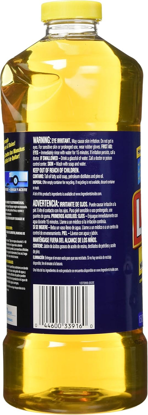 Hengulus 48 Oz (Pack 2) Lestoil Concentrated Heavy Duty Cleaner, Fl