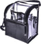 Trave Medium Makeup Brush Buddy - Cosmetic Kits Storage Organizer Bag with 4 Dividers & Shoulder Straps