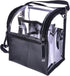 Trave Medium Makeup Brush Buddy - Cosmetic Kits Storage Organizer Bag with 4 Dividers & Shoulder Straps