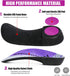 Plantar Fasciitis 3/4 Length Insoles, High Arch Supports Orthotic Shoe Inserts for Men/Women, Pain Relief for Walking