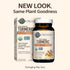 Garden of Life Organics Extra Strength Turmeric - 120 Tablets with 100mg Curcumin, Black Pepper, Probiotics