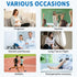Laicoll Circulation,20-30 mmHg Footless Thigh High Medical Compression Stockings For Women & Men Graduated Support Hose