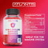 8-In-1 Immune Support Gummies with Elderberry, Zinc & Vitamin C, 60 Gummies for Adults & Kids Immune Boosters