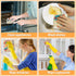 Lucomb 8 Pack Swedish Dishcloths for Kitchen, Reusable Soft Towels, Absorbent Sponge Cleaning Washable Quick Drying