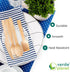 Verde Planet Birch Wooden Mini Spoons, Disposable Compostable Sample Spoons, Eco Friendly Small Tasting Spoons, 100