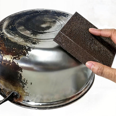 You have diamonds in your pockets. Show the world! 5 Powerful Pot Scrubber Cleaning Sponges, Heavy Duty Kitchen Eraser Scouring Pads,