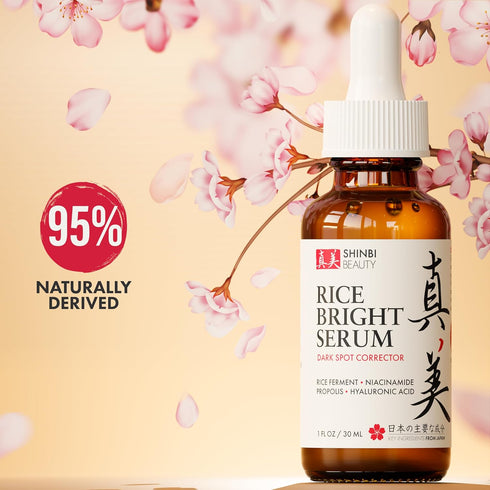 Japanese Skincare Products, Niacinamide Melasma Brightening Serum for Dark Spots, 1oz