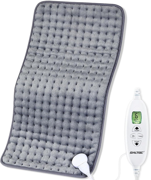 Heating Pad, 2024 Upgraded Dual Mode Controller, Comfortable Soft for Cramps and Pain Relief, Machine Washable