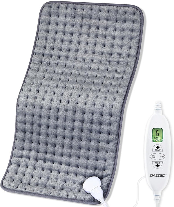 Heating Pad, 2024 Upgraded Dual Mode Controller, Comfortable Soft for Cramps and Pain Relief, Machine Washable