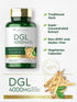 Carlyle DGL Deglycyrrhizinated Licorice Capsules | 200 Count | 4000mg | Vegetarian, Non-GMO & Gluten Free Supplement