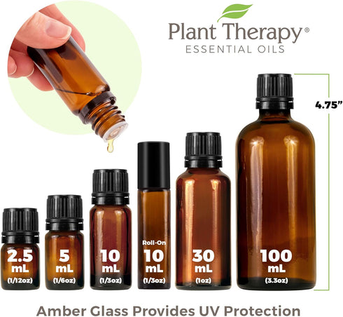 Plant Therapy Lemon, Lavender, and Peppermint Essential Oil Set, 10 mL