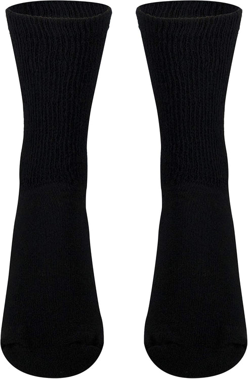 Small Black Diabetic Socks for Sensitive Feet