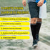 15-20mmHg Wide Calf Sleeve Brace Compression Socks - 1 Pair for Men and Women Leg Support, Pain Relief