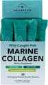 AMANDEAN Marine Collagen Peptides Powder Stick Packs, Wild-Caught Fish, 30 Single Use Packets