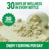FORCE FACTOR Smarter Greens Daily Wellness Powder, 30 Servings - Supports Energy, Immunity & Digestion, Superfood
