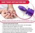 Ever Ready First Aid Sterile Twist-Cap Lancets, 30G Purple, 500 Count
