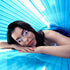 Super Sunnies Evo Flexible UV Eye Protection Goggles, FDA Compliant Tanning Bed Glasses, Purple