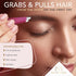 Majestic Bombay Fine Point + Slant Tweezers for Women and Men, Precision Tweezers for Hair Removal