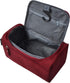 Vercord Mens Toiletry Bag, Small Shaving Dop Kit for Travel, Frosted Burgundy Hygiene Bag
