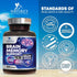 Nootropic Brain Supplements for Memory & Focus - 40 Nootropics & Vitamins for Clarity, Concentration - 240 Capsules