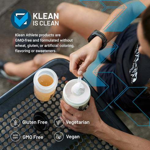 Klean ATHLETE Klean Hydration - Electrolyte Replacement Formula, 12.6 Ounces, Natural Orange Flavor
