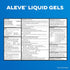 Aleve Liquid Capsules, Naproxen Sodium Capsules 220 mg, 120 Count