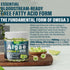 Vegan Omega 3 Gummies, 1000mg Fish Oil Alternative with DHA 460mg & EPA 230mg, 60 Count for Brain & Joint Health