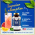Iron Pills for Women - Iron Supplement with Folic Acid for Anemia, Period, Pregnancy Support - 180 Vegan Tablets