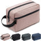 Travel Toiletry Bag for Men and Women - Water-resistant Shaving Bag with Divider and Handle for Cosmetics and Toiletries