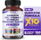 Quercetin 8000mg, Elderberry 6000mg, Turmeric 5000mg, Vitamin C 100mg, Zinc 50mg - Immunity Support, Made in USA